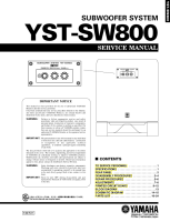 Yamaha YSTSW-800-Service-Manual 